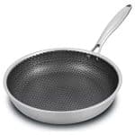 WIONC Steel Frying Pans Non-Coating Cooking Pots