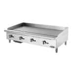 Atosa ATMG-48 48" Manual Countertop Gas Griddle