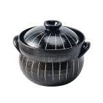 SS&LL Japanese Donabe Clay Pot,Ceramic Casserole