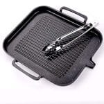 EYHLKM Frying Grill Pan Medical Stone Barbecue