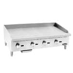 ATOSA Griddle: HD 48-in Manual Griddle - 120,000