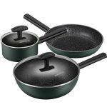 SDFGH Maifan Household kitchenware Set Non-Stick