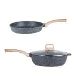 SDFGH Non-Stick Cookware Combo Set 2 Pieces Frying