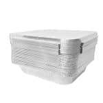 POGEAIR 9''×13'' Aluminum Foil Pans with Lids (25