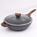 Walnut Non-Stick Frying Pan Cooking Induction