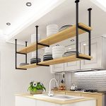 OBong Pot Rack Kitchen Wine Rack Ceiling Mount,