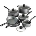 10-Piece Set of Non-Stick Coated Cookware with