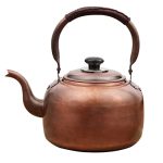 Copper Tea Kettle for Stove Top - Whistling Kettle