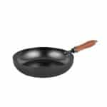 BWQZXES Pan Frying Pan Hammered Household Uncoated