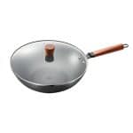 Cookware Refined Iron Wok Non-Coating Rust Proof