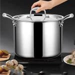 Stock Pot with Lid - Household Soup Pots with