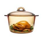 DUYHBAWRS Glass Soup Pot Hotpot Cookware Stew Milk