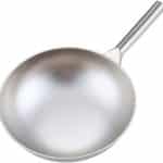JKSVTF Walnut Titanium Wok, Kitchen cookware,