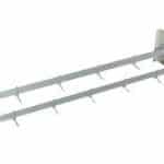 Aero NSF WP Wall Mounted Pot Rack, 12 inch wide -